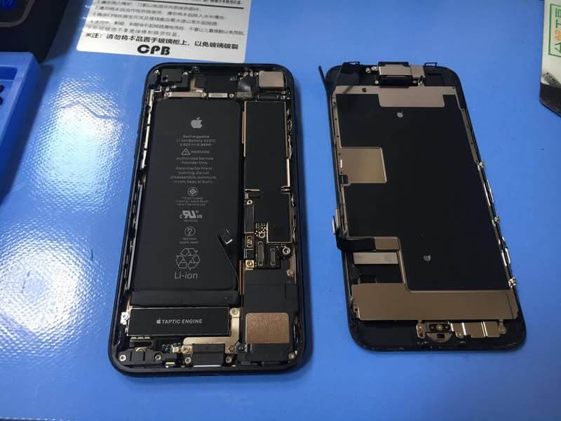 iPone修理の写真